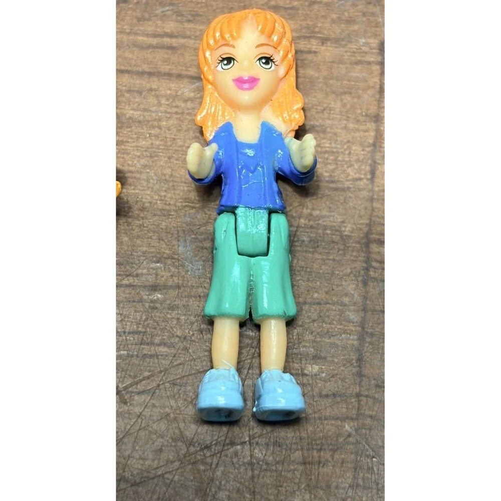 Lot Of 4 Vintage Polly Pocket Figures
